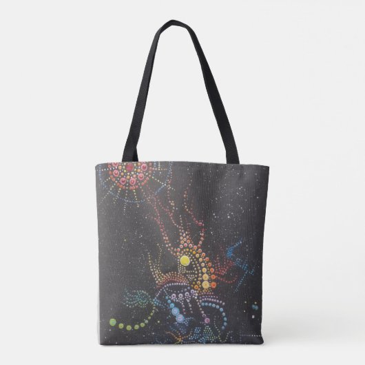 Nautisch draailicht tote bag (Achterkant)