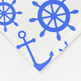 Nautisch Fleece Deken