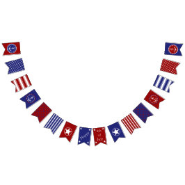 Nautisch gelukkig 4 juli vlaggetjes