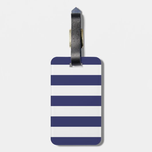 Nautisch grafisch Bagagelabel (Achterkant verticaal)