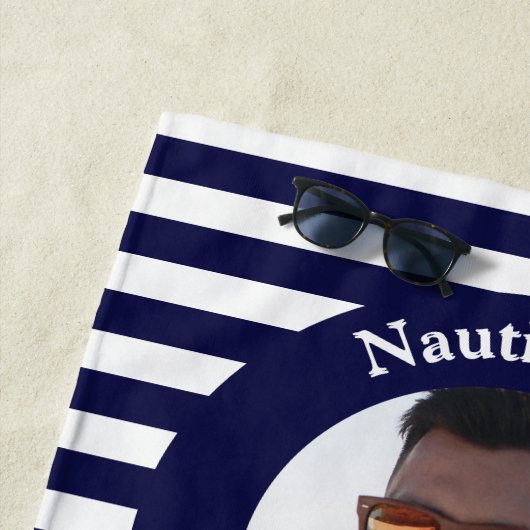 Nautisch grappig foto batchlenor weekend strandlaken (In situ)