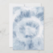 Nautisch het schoenspel bruids douche huwelijkskaa kaart (Achterkant)