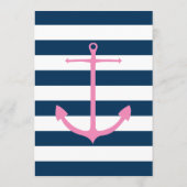 Nautisch Hoe goed ken Bruid Vrijgezellenfeest spel Kaart (Achterkant)