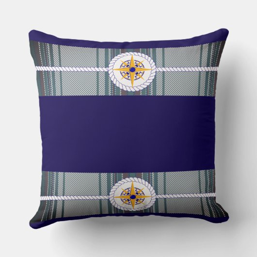 Nautisch huis kussens (Achterkant)