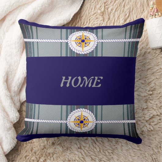 Nautisch huis kussens (Deken)