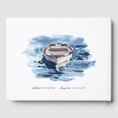 Nautisch huis op het strand van Bay Gastenboek (Achterkant)