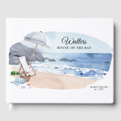 Nautisch huis op het strand van Bay Gastenboek (Voorkant)