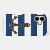 Nautisch iPhone 16 hoesje (Achterkant horizontaal)