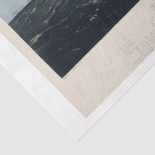 nautisch jachtschip Ephemera Decoupage Tissuepapier (Detail)