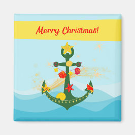 nautisch kerstanker magneet