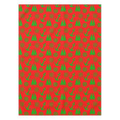 Nautisch kerstpatroon voor kustkerst tafelkleed (Voorkant)