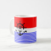 Nautisch Koffiemok (Voorkant links)