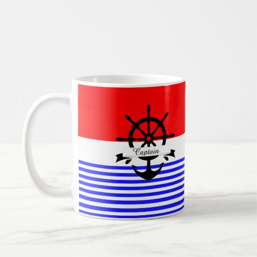Nautisch Koffiemok (Links)