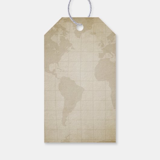  nautisch kompas bruiloft dank u cadeaulabel (Achterkant)