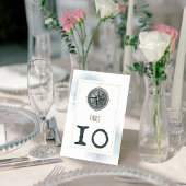 nautisch kompas bruiloft kaart