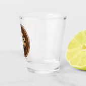 Nautisch kompas ontwerp shot glas (Rechts)