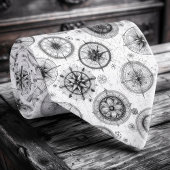 Nautisch kompas Roos Mannen Stropdas