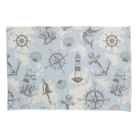 Nautisch Kussensloop (Voorkant-Links)