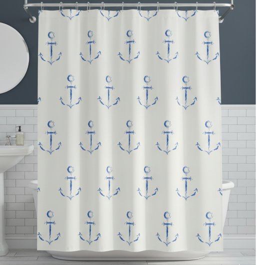 Nautisch kustdouchegordijn douchegordijn