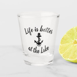 Nautisch LEVEN IS BETER IN HET LICHT | Shot Glas