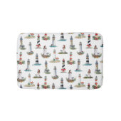 Nautisch Lichthuis Kustkerst Badmat (Voorkant)