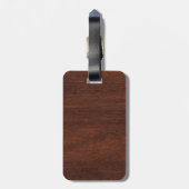 Nautisch magnetisch staaldecor bagagelabel (Achterkant verticaal)