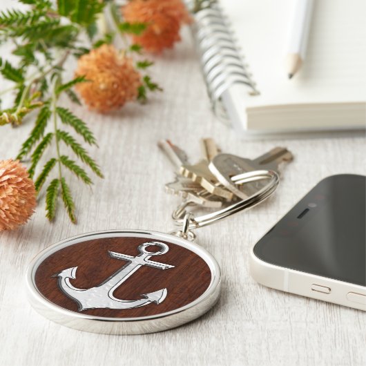 Nautisch magnetisch staaldecor sleutelhanger (Zijkant)