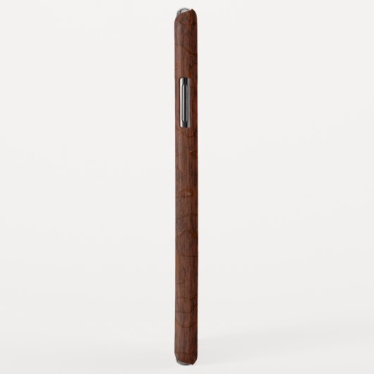 Nautisch mahogany Anchor Steel Case-Mate iPhone Case (Achterkant/rechts)