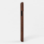 Nautisch mahogany Anchor Steel Case-Mate iPhone Case (Achterkant/rechts)