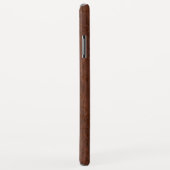 Nautisch mahogany Anchor Steel Case-Mate iPhone Case (Achterkant/rechts)