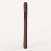 Nautisch mahogany Anchor Steel Case-Mate iPhone Case (Achterkant/rechts)