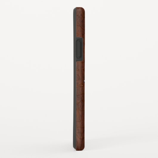 Nautisch mahogany Anchor Steel Case-Mate iPhone Case (Achterkant/rechts)