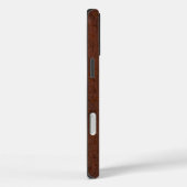 Nautisch mahogany Anchor Steel Case-Mate iPhone Case (Achterkant / Rechts)
