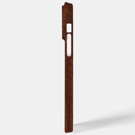 Nautisch mahogany Anchor Steel Case-Mate iPhone Case (Achterkant / Links)