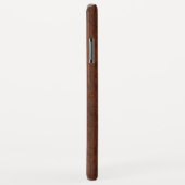 Nautisch mahogany Anchor Steel Case-Mate iPhone Case (Achterkant/rechts)
