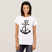 Nautisch marineschip t-shirt (Voorkant volledig)