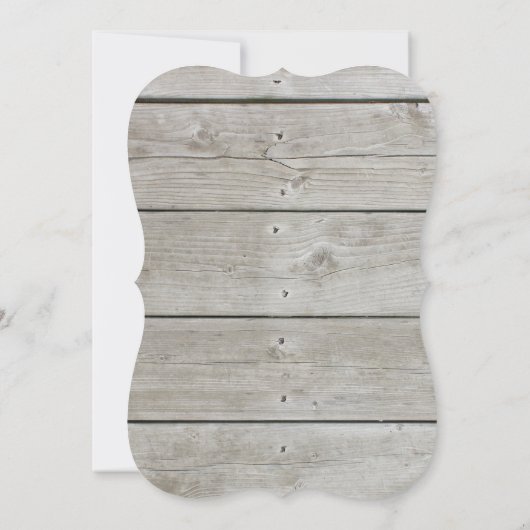 Nautisch Monogram bruiloft uitnodiging (Achterkant)