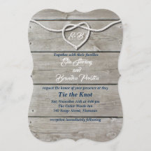 Nautisch Monogram bruiloft uitnodiging