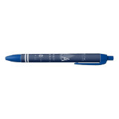 nautisch monogram marine zwarte inkt pen (Bodem)