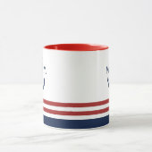 Nautisch monogram mok (Midden)