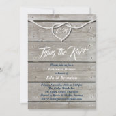 Nautisch Monogram repetitie diner uitnodigen Kaart (Voorkant)