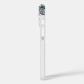 Nautisch net en bloemen op witgekalkt hout Case-Mate iPhone case (Achterkant / Links)