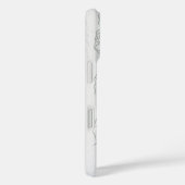 Nautisch net en bloemen op witgekalkt hout Case-Mate iPhone case (Achterkant / Rechts)