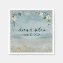 Nautisch net van het huwelijk met bellen