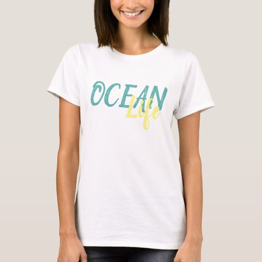 nautisch OCEAN LIFE | T-shirt (Voorkant)
