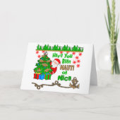 Nautisch of leuk deze kerst feestdagen kaart (Voorkant)