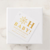 Nautisch Oh Baby! Baby shower dank u Bedankjes Labels (Met doos)