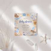 Nautisch onder de uitnodiging van het Zee Baby sho