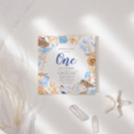 Nautisch onder de verjaardagsuitnodiging van het Z Kaart<br><div class="desc">Nautische verjaardagsfeestuitnodiging met mooie waterverf illustraties van zeeen met bootjes en zeeschelpen. Kies tussen verschillende achtergronden en mix en match met items uit dit collectie voor een complete ervaring. Kijk in onze winkel voor meer overeenkomende objecten.</div>