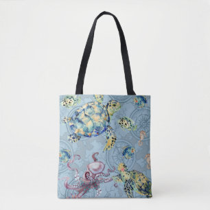 Nautisch onder de Zeeen Canvas tas